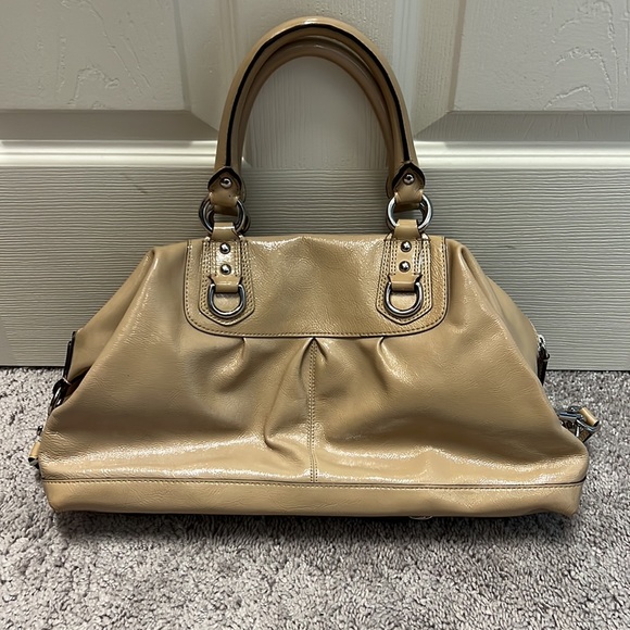 ๐ 3xHP ๐ Authentic Coach Leather Satchel Handbag - Picture 3 of 12